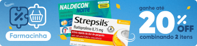 Naldecon e Strepsils em Promoção