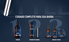 Banner Gillette Premium Cuidado Completo