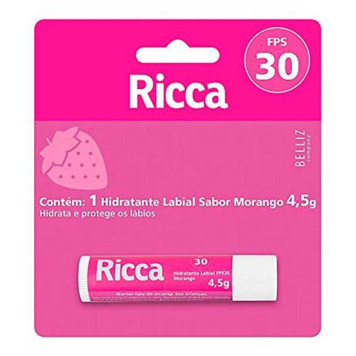 789232---hidratante-labial-ricca-fps30-morango-blister-45gr-maestral-1 789232---hidratante-labial-ricca-fps30-morango-blister-45gr-maestral-1