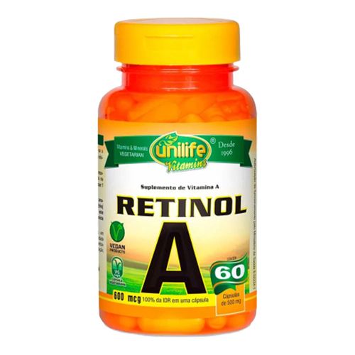 Vitamina-A-Retinol---Unilife---60-Capsulas-de-500mg Vitamina-A-Retinol---Unilife---60-Capsulas-de-500mg