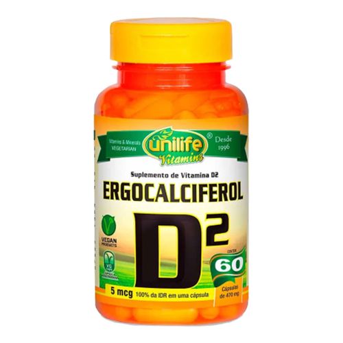 Vitamina-D2-Ergocalciferol---Unilife---60-Capsulas-de-470mg Vitamina-D2-Ergocalciferol---Unilife---60-Capsulas-de-470mg
