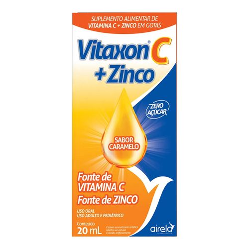 Vitaxon-C---Zinco-Airela-20ml Vitaxon-C---Zinco-Airela-20ml