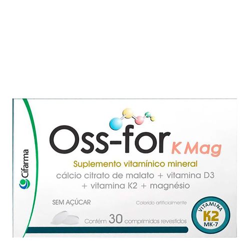 Suplemento-Vitaminico-Oss-For-K-Mag-Cifarma-30-Comprimidos Suplemento-Vitaminico-Oss-For-K-Mag-Cifarma-30-Comprimidos