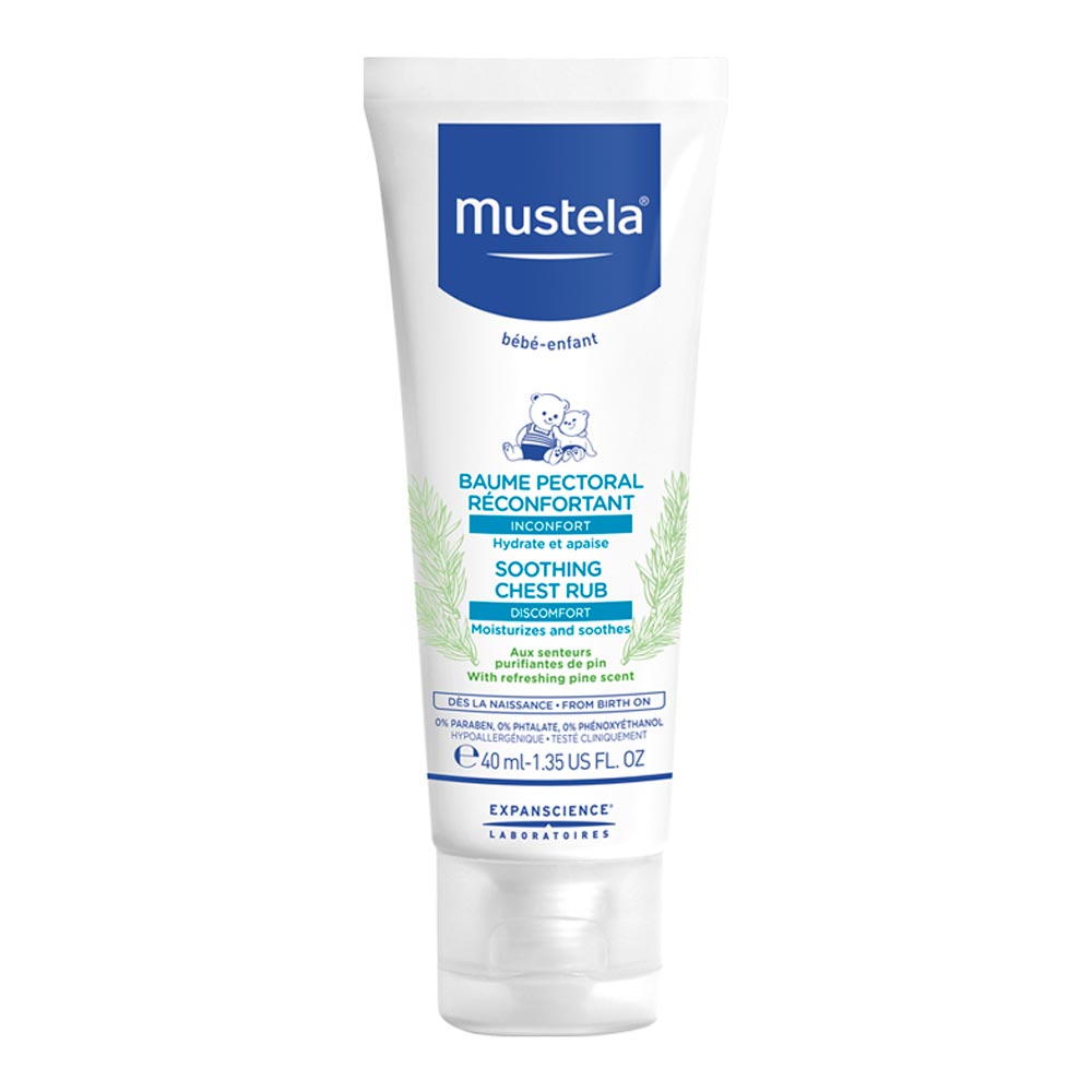 Bálsamo Reconfortante Para Resfriados Mustela Bebê 40ml