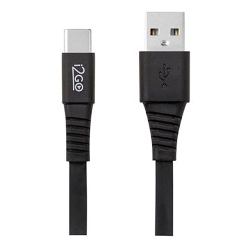 798193---Cabo-USB-C-I2GO-1-2m-2-4A-PVC-Flexivel-Flat-Preto-1-Unidade-1 798193---Cabo-USB-C-I2GO-1-2m-2-4A-PVC-Flexivel-Flat-Preto-1-Unidade-1