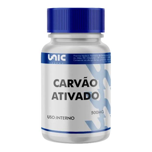 Carvao-Vegetal-Ativado-500mg---60-Capsulas Carvao-Vegetal-Ativado-500mg---60-Capsulas