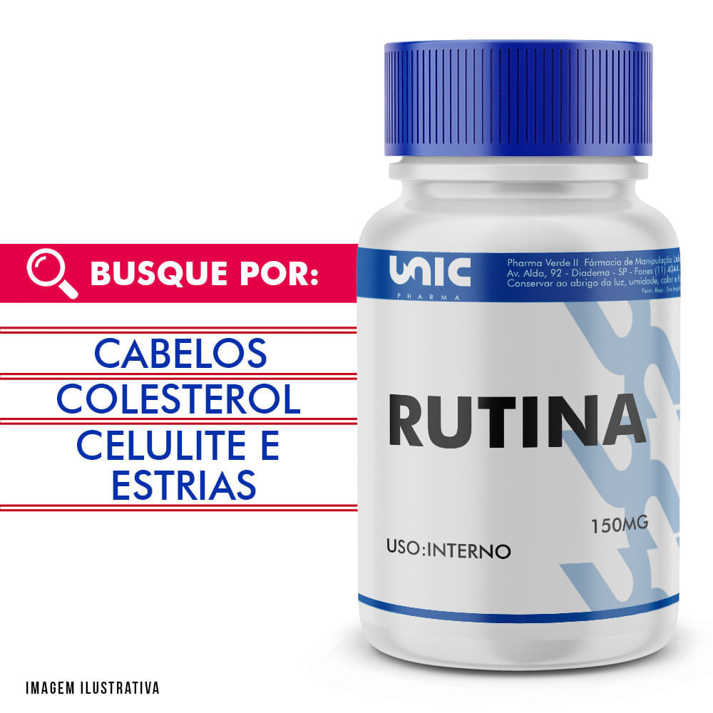 Rutina 150mg - Drogarias Pacheco