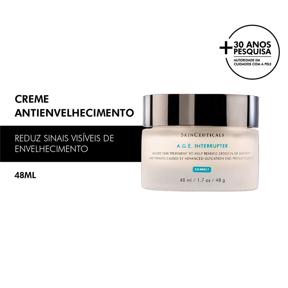 Creme Antienvelhecimento Skinceuticals AGE Interrupter 48ml