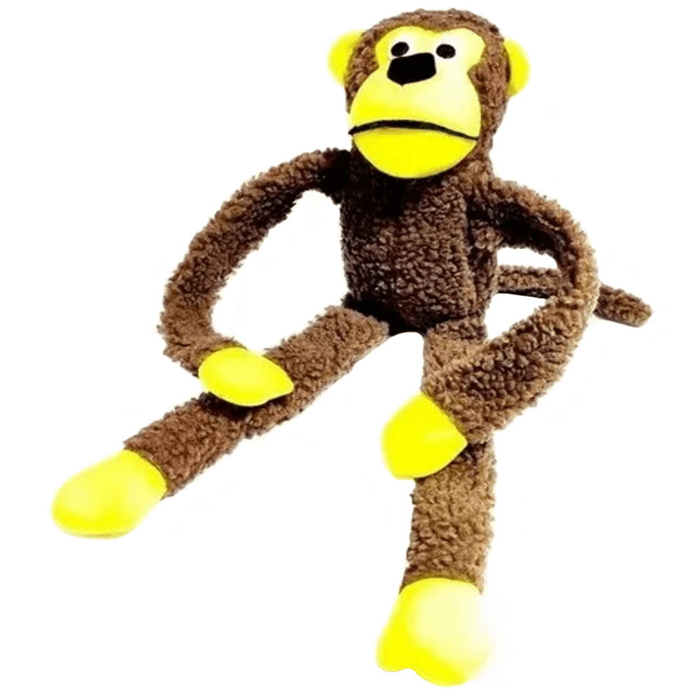 Brinquedo de Pelúcia Macaco Branco. SAVANA. Cod DOG349 - AralleShop