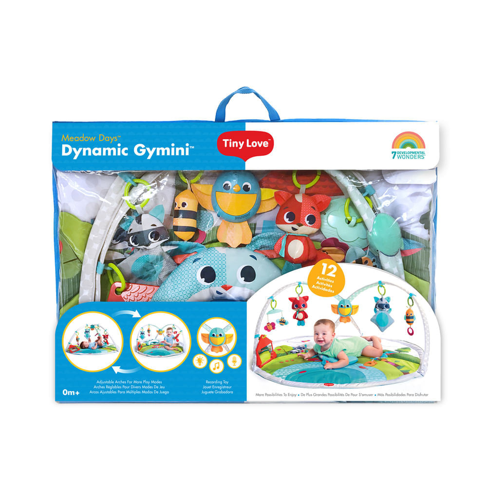 Tappetino Gioco Tiny Love Gymini Farmers Funday – Con Pianoforte, Specchi E 20 Attività A Tema Fattoria