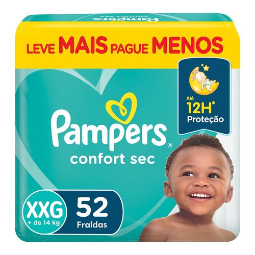 807389---Fralda-Descartavel-Pampers-Confort-Sec-Super-XXG-52-Unidades-1 807389---Fralda-Descartavel-Pampers-Confort-Sec-Super-XXG-52-Unidades-1
