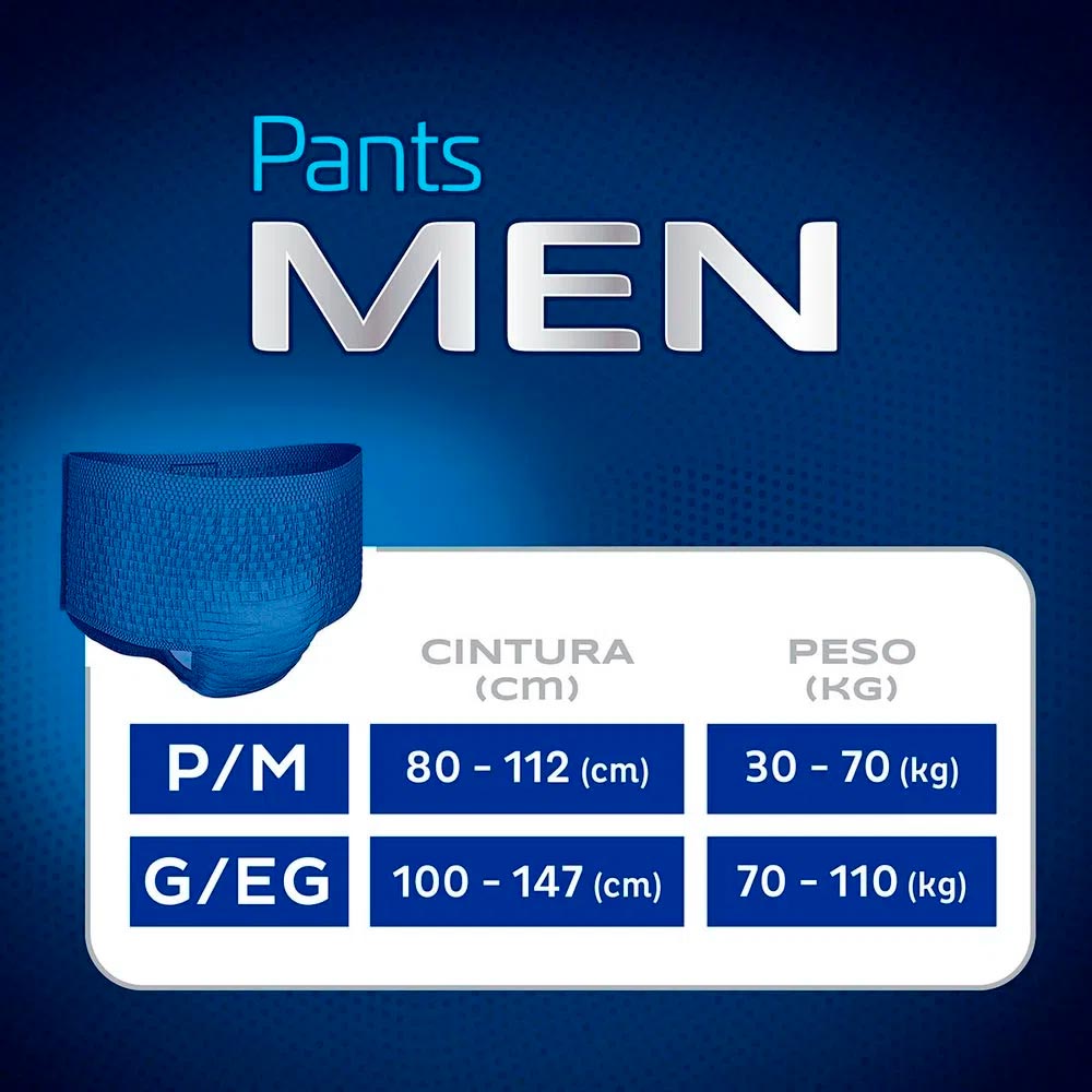 ROUPA ÍNTIMA TENA PANTS MEN