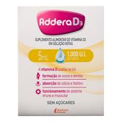 Vitamina D Addera D3 Flash 800UI Morango 30 Sachês - Drogarias Pacheco