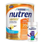 Kit-Nutren-Composto-Lacteo-Senior-Baunilha-Zero-Lactose-740g-Suplemento-Alimentar-Multivitaminico-A-Z-60-Capsulas