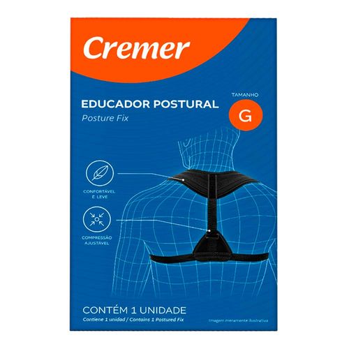 807451---Educador-Postural-Preto-Cremer-Tamanho-G-1-Unidade-1 807451---Educador-Postural-Preto-Cremer-Tamanho-G-1-Unidade-1