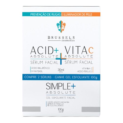 811467---Kit-Serum-Brussel-Cosmetics-Acid-Absolute-30ml-Serum-Vita-C-Absolute-30ml-Gel-Esfoliante-Facial-Absolute-100ml-1 811467---Kit-Serum-Brussel-Cosmetics-Acid-Absolute-30ml-Serum-Vita-C-Absolute-30ml-Gel-Esfoliante-Facial-Absolute-100ml-1