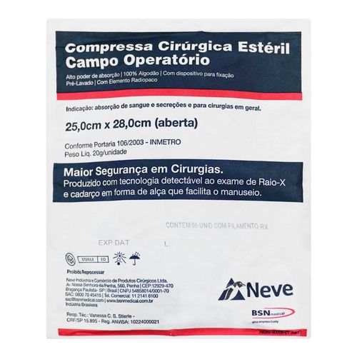 Campo-Operatorio-Esteril-Croche-25-X-28Cm-Neve-1 Campo-Operatorio-Esteril-Croche-25-X-28Cm-Neve-1