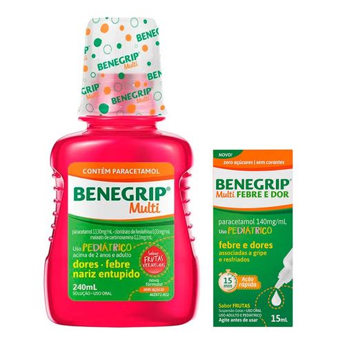 Kit-Benegrip-Antigripal-Multi-240ml--Multi-Febre-e-Dor-140mg-mL-Cosmed-1-Frasco-com-15mL