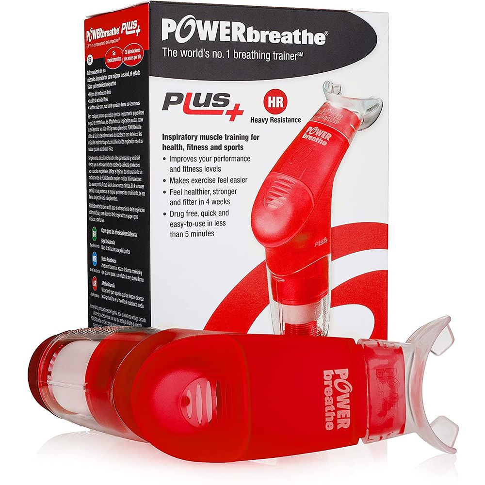 Powerbreathe Plus RA Vermelho - Drogarias Pacheco