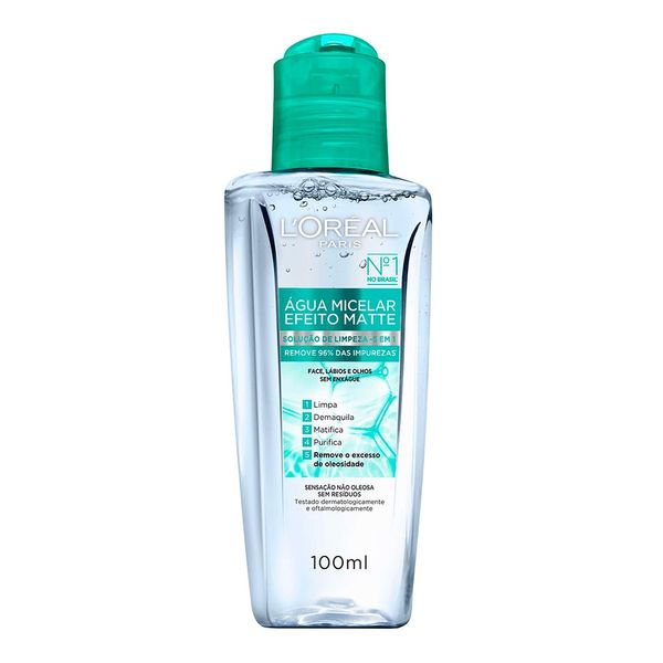Água Micelar Loreal Efeito Matte 100ml