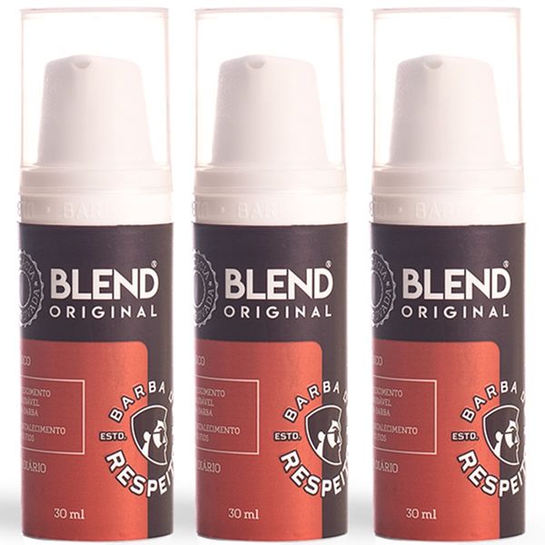 Kit 3 Meses Blend Original Para Crescimento de Barba