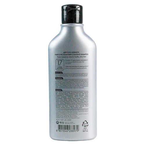 Shampoo Kerasys Scalp Deep Cleansing 180ml - Drogarias Pacheco