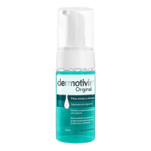 Espuma De Limpeza Dermotivin Original 130Ml
