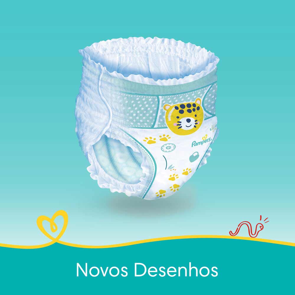 Fralda Descartável Pampers Pants P 24 Unidades - Drogarias Pacheco