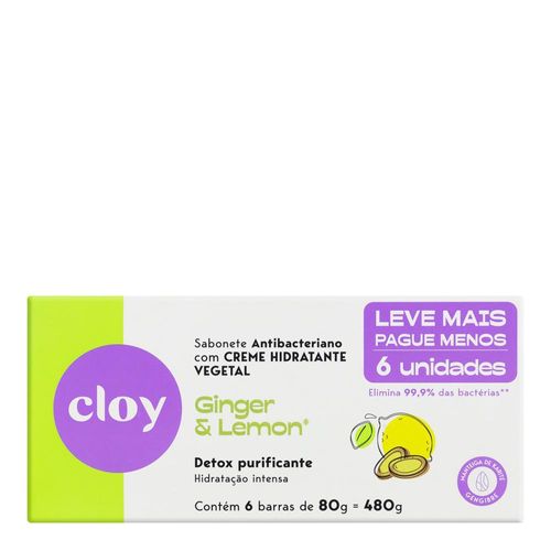 814385---Kit-Sabonete-Barra-Cloy-Antibacteriano-Vegetal-Ginger-Lemon-6-Unidades-1