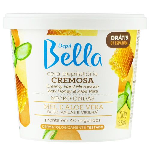 818666---Cera-Depilatoria-Cremosa-Micro-ondas-Depil-Bella-Mel-E-Aloe-Vera-100g-1 818666---Cera-Depilatoria-Cremosa-Micro-ondas-Depil-Bella-Mel-E-Aloe-Vera-100g-1