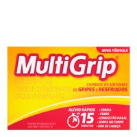 Antigripal Multigrip 20 Cápsulas - Drogarias Pacheco