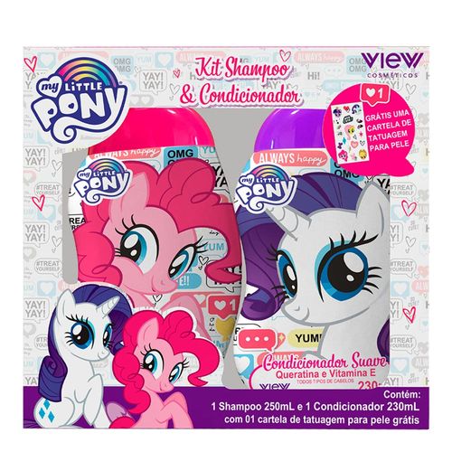 819468---Kit-Intantil-View-My-Little-Pony-Shampoo-250ml-Condicionador-230ml-Cartela-de-Tatuagem-1