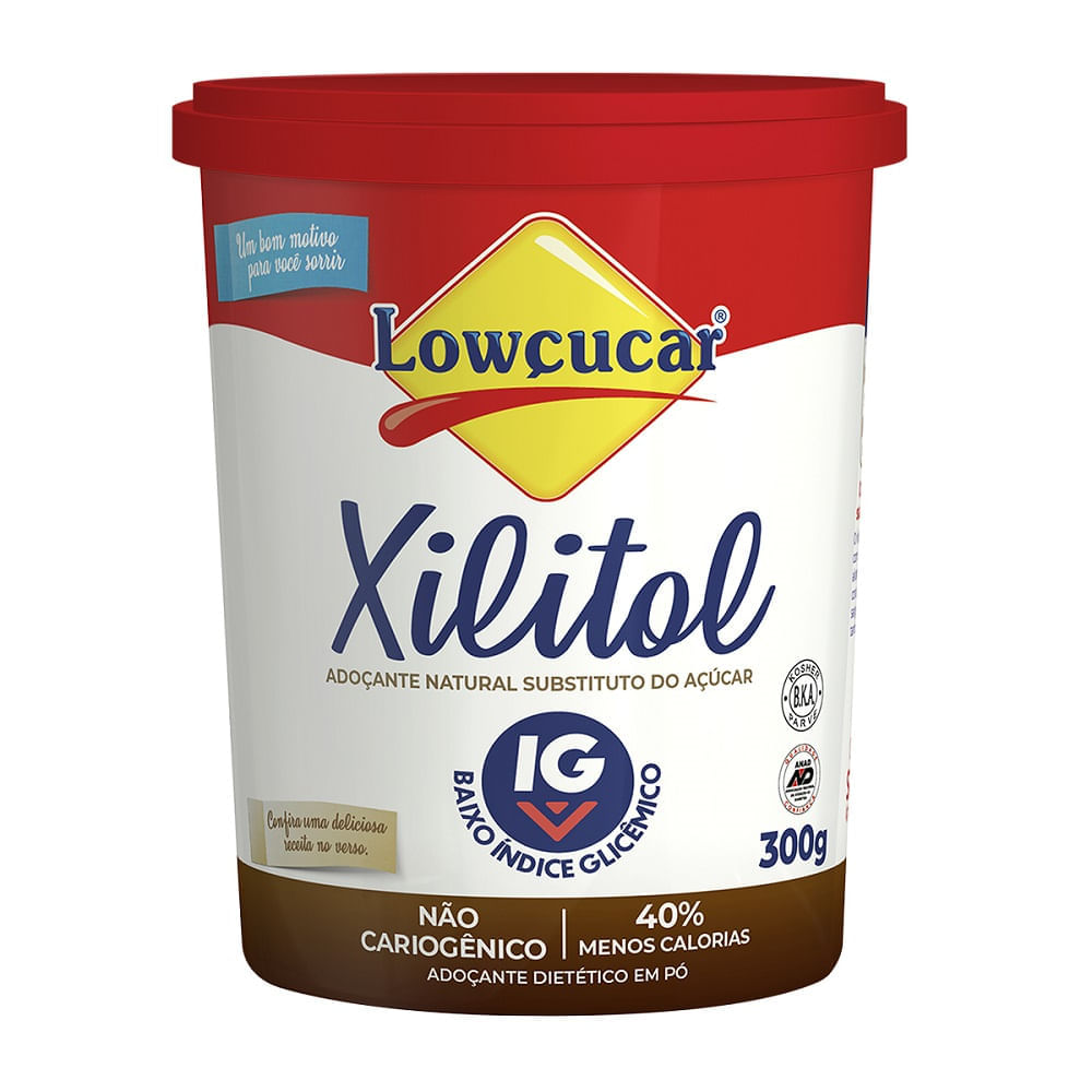 Xilitol Adoante Natural Em Po Lowucar 300G - Drogarias Pacheco Xilitol Adoante Natural Em Po Lowucar 300G - Drogarias Pacheco