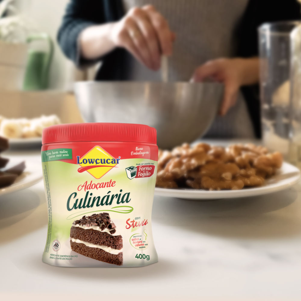 Adoçante Culinario Lowçucar Com Stevia Pote 400G - Drogarias Pacheco