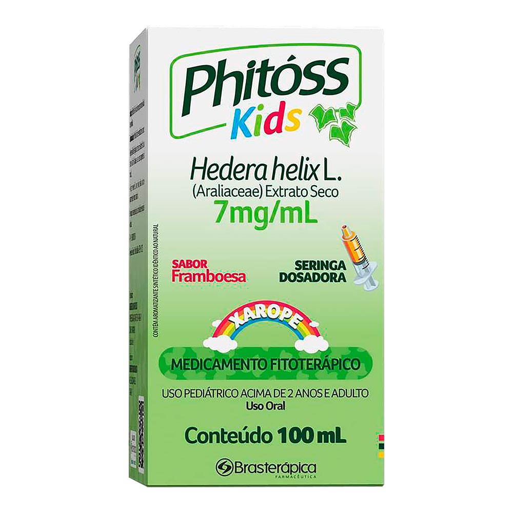 Xarope Expectorante Tosse Phitóss Kids 100ml + 2a Brasterápia em Promoção  na Americanas