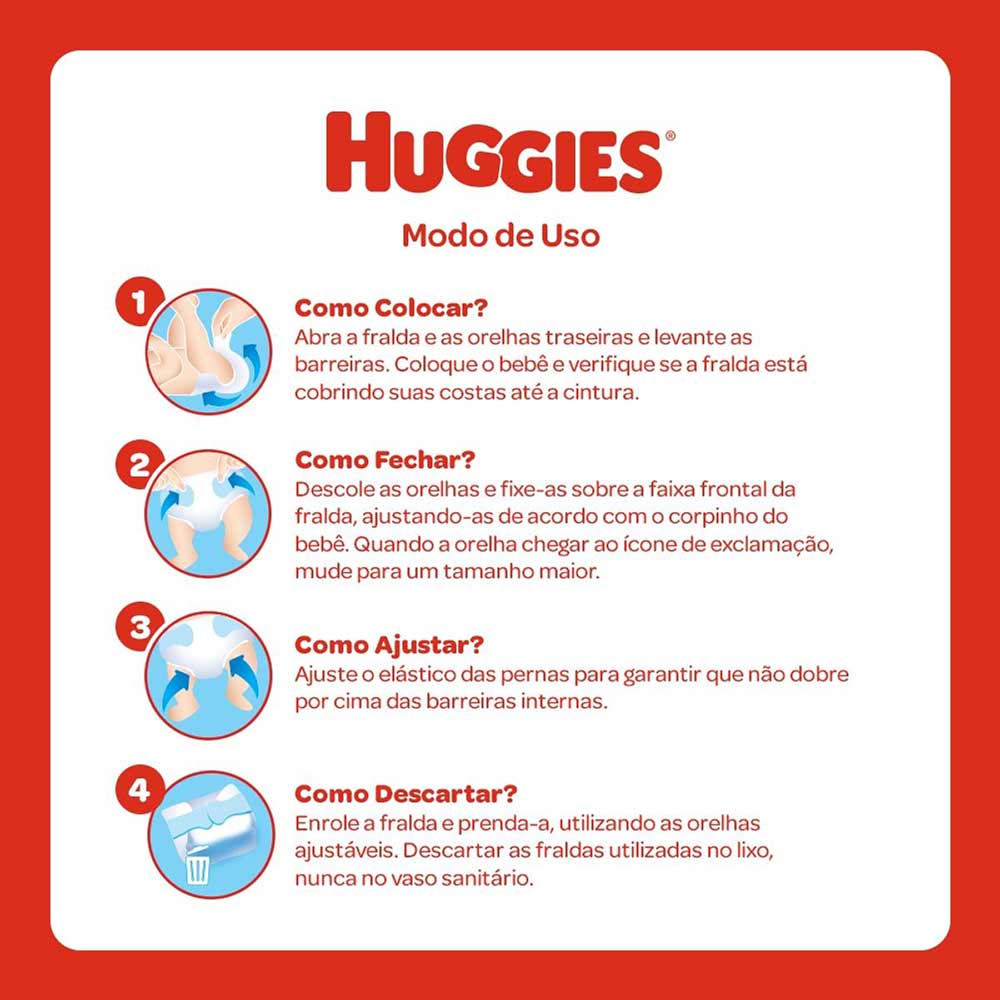 HUGGIES Fralda Huggies Supreme Care G - 32 Fraldas