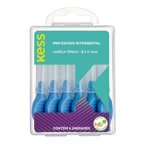 715646---Mini-Escova-Interdental-Kess-Conica-6-Unidades-1 715646---Mini-Escova-Interdental-Kess-Conica-6-Unidades-1