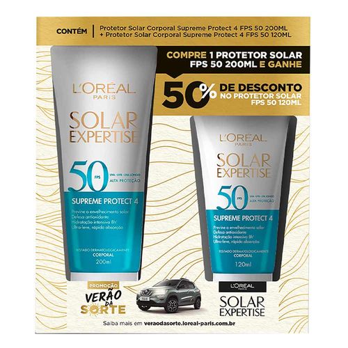 825140---Kit-Loreal-Paris-Solar-Expertise-Protetor-Solar-Corporal-FPS50-200ml-120ml-1 825140---Kit-Loreal-Paris-Solar-Expertise-Protetor-Solar-Corporal-FPS50-200ml-120ml-1