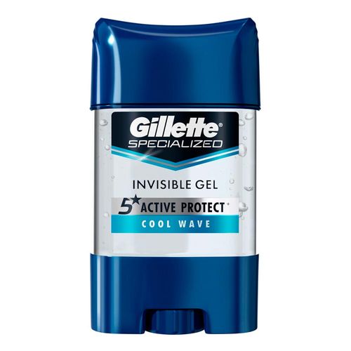 Desodorante Em Gel Antitranspirante Gillette Specialized Clear Cool Wave 82G