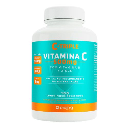 715182---Suplemento-Alimentar-Divina-Pharma-C-Triple-Vitamina-C-D-Zinco-100-Comprimidos-1