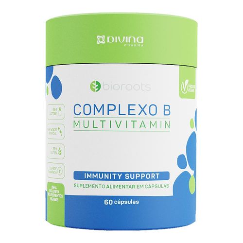 Vitamina Complexo B Bioroots 60 Cápsulas