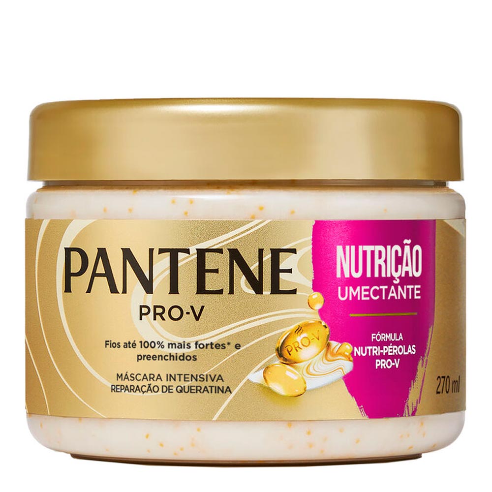 Máscara Capilar Intensiva Pantene Pro-V Nutrição 270ml - Drogarias