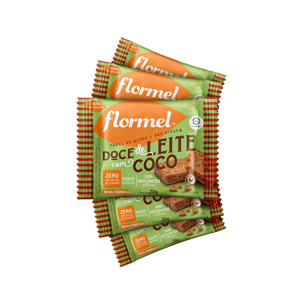 Doce de leite com coco Flormel 5 unidades Flormel