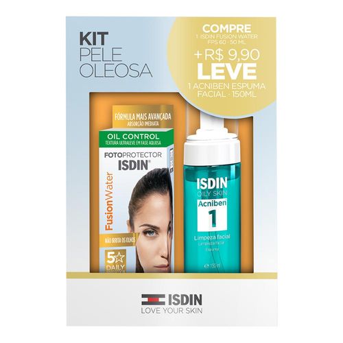828165---Kit-Isdin-Protetor-Solar-Facial-FPS60-Fotoprotector-Fusion-Water-50ml-Espuma-de-Limpeza-Facial-Acniben-150ml-1 828165---Kit-Isdin-Protetor-Solar-Facial-FPS60-Fotoprotector-Fusion-Water-50ml-Espuma-de-Limpeza-Facial-Acniben-150ml-1