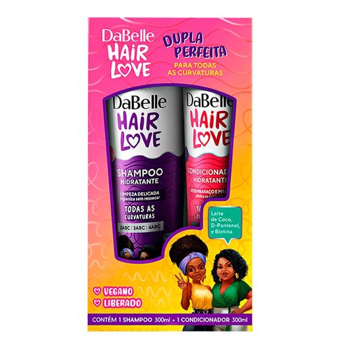 803421---Kit-Dabelle-Hair-Love-Shampoo-300ml-Condicionador-300ml-1 803421---Kit-Dabelle-Hair-Love-Shampoo-300ml-Condicionador-300ml-1