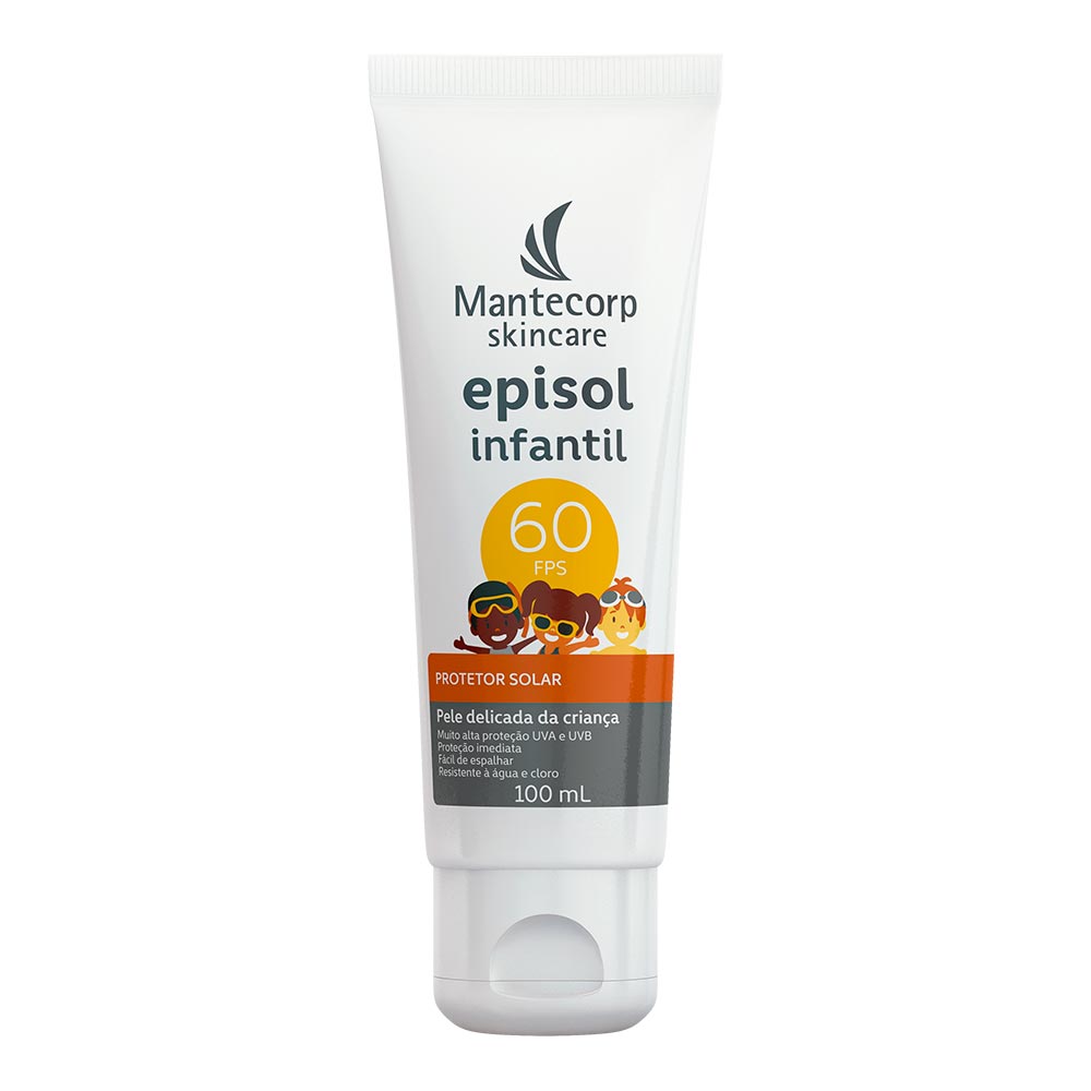 Protetor Solar Infantil Corporal Episol FPS 60 100ml