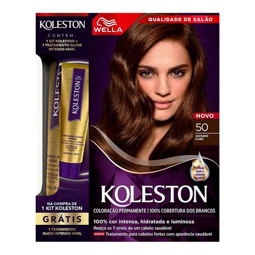832782---Kit-Wella-Koleston-Coloracao-Permanente-Creme-50-Castanho-Claro-Tratamento-Gloss-Intenso-40ml-1 832782---Kit-Wella-Koleston-Coloracao-Permanente-Creme-50-Castanho-Claro-Tratamento-Gloss-Intenso-40ml-1