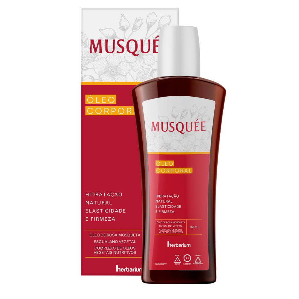 Óleo Corporal Musquée Rosa Mosqueta 140ml - Drogarias Pacheco