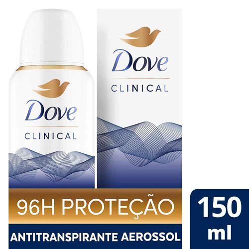 Desodorante Antitranspirante Aerosol Dove Clinical Original Clean 150ml ...