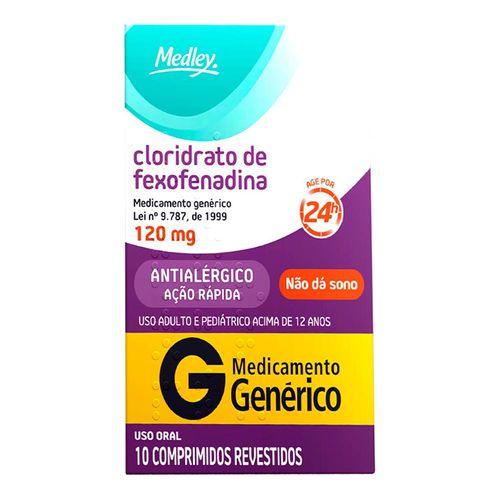 834343---Cloridrato-De-Fexofenadina-120mg-Generico-Medley-10-Comprimidos-1 834343---Cloridrato-De-Fexofenadina-120mg-Generico-Medley-10-Comprimidos-1
